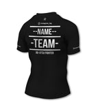 Black Edition Custom made Rashguard. Perfect for BJJ, grappling and Fight Sports